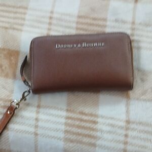 Dooney & Bourke Tan Leather Wallet